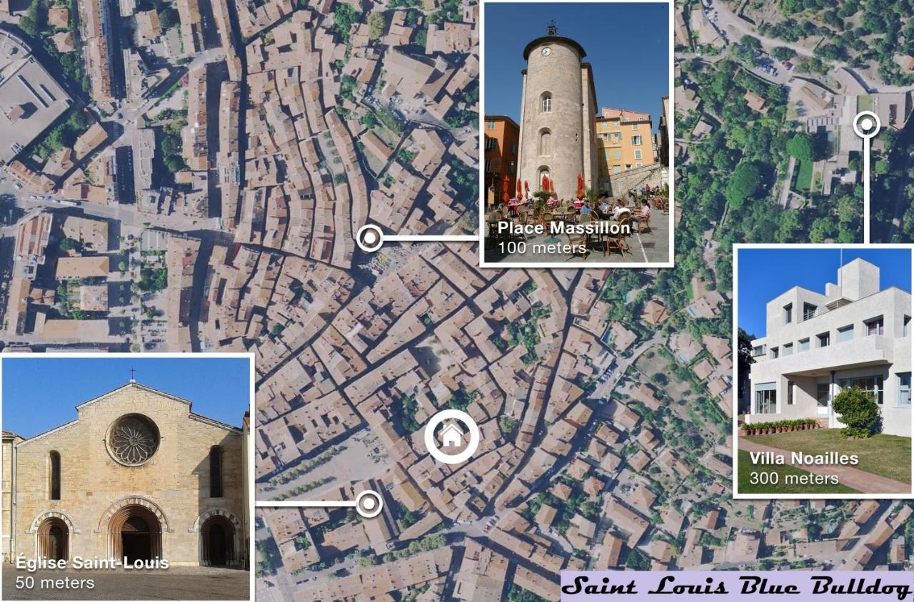 Le Saint Louis Blue Bulldog Hyères Exterior foto